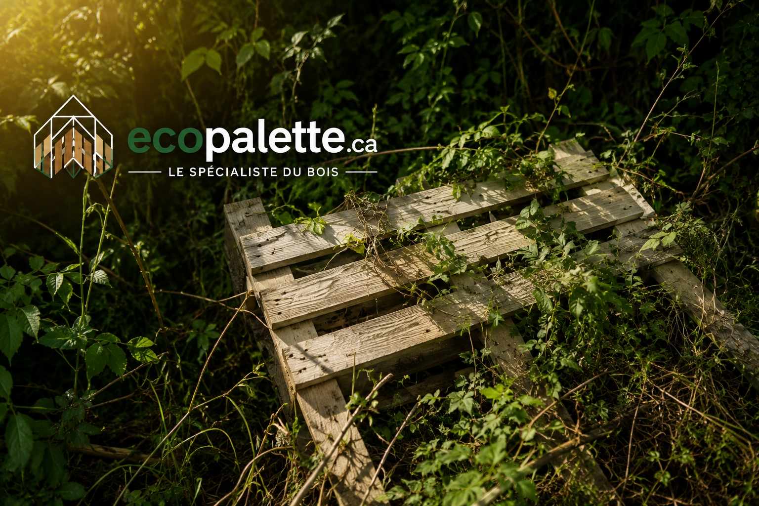 Économie circulaire et palettes de bois
